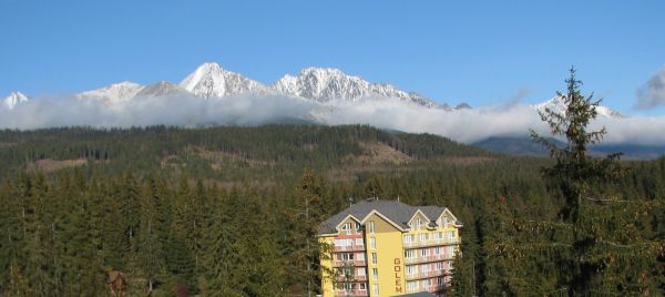 Hotel Golem a jeho okolie - Leteck pohad na Golem