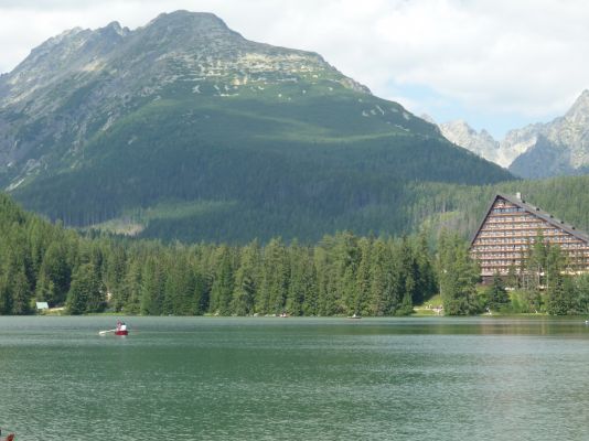 trbsk Pleso - trbsk Pleso s hotelom Patria, jese 2014,
Autor: Bibiana Lizkov